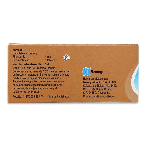 FINASTERIDA 5 MG 30 TABLETAS - Farmacias Similares® | Tienda online