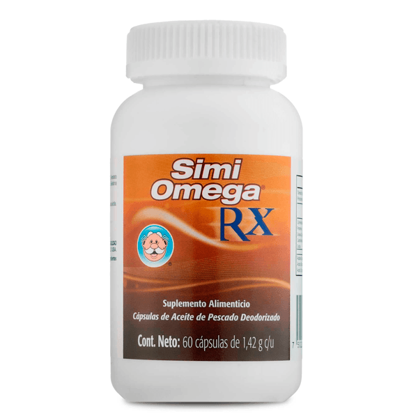 OMEGA RX 60CAP VIT E OMEGA3 EPA DHA SIMI Farmacias Similares