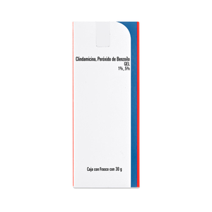CLINDAMICINA / PEROXIDO DE BENZOILO 1/5 GR GEL 30 GR 1 PIEZA