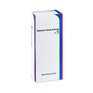 CLINDAMICINA / PEROXIDO DE BENZOILO 1/5 GR GEL 30 GR 1 PIEZA