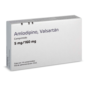VALSARTAN / AMLODIPINO 160/5 MG 14 TABLETAS