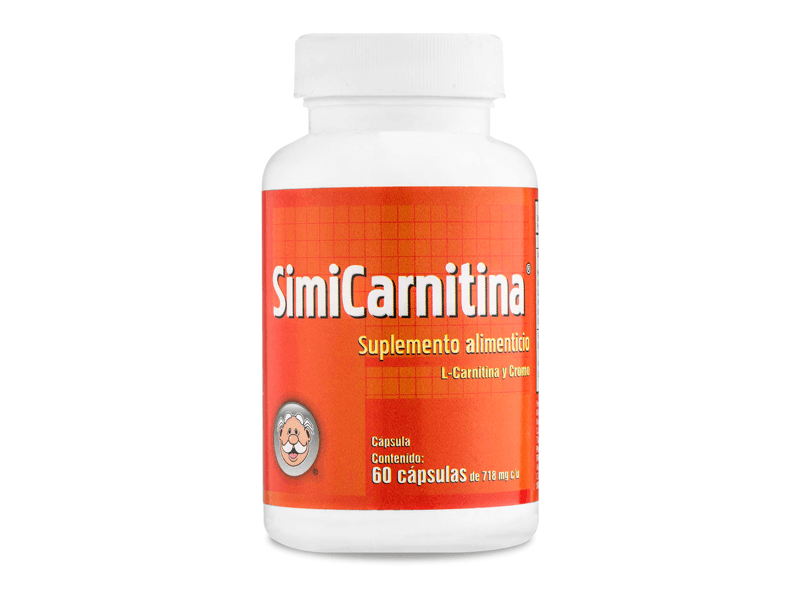 SIMICARNITINA/CROMO 60CAP - Farmacias Similares® | Tienda online