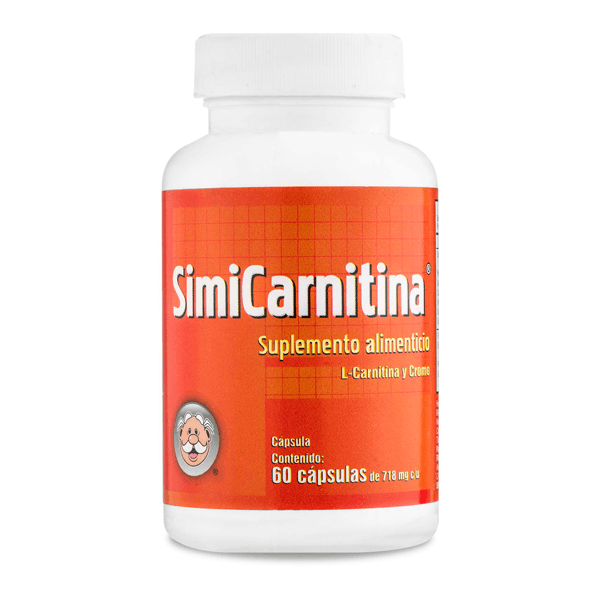 SIMICARNITINA/CROMO 60CAP - Farmacias Similares® | Tienda online