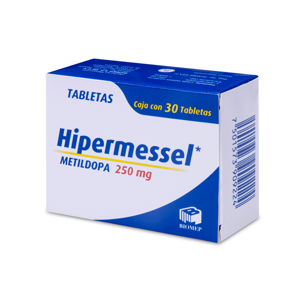 METILDOPA 250 MG 30 TABLETAS - Farmacias Similares® | Tienda online