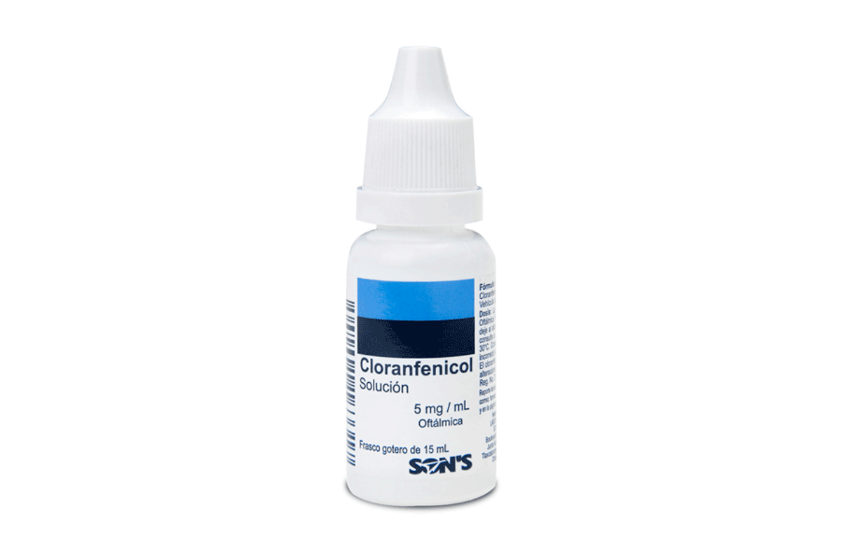 CLORANFENICOL SOLUCION OFTALMICA 15 ML SONS