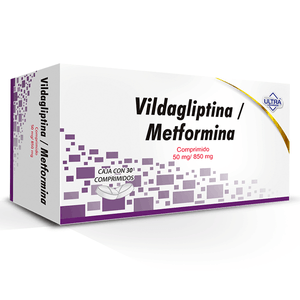 METFORMINA / VILDAGLIPTINA  850MG/50MG 30 COMPRIMIDOS