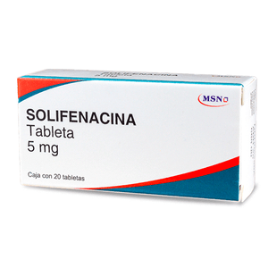 SOLIFENACINA 5 MG 20 TABLETAS