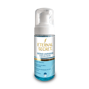 ESPUMA FACIAL DERMOLIMPIADORA ETERNAL SECRET 160ML 1 PIEZA
