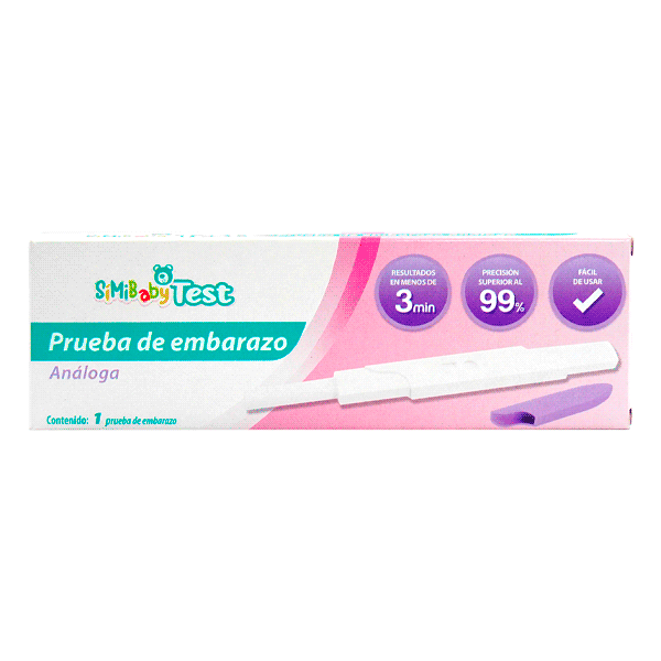 PRUEBA DE EMBARAZO SIMI BABY 1 PIEZA - Farmacias Similares® | Tienda online