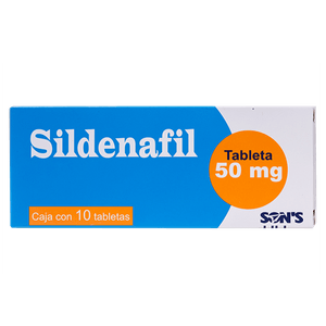 SILDENAFIL 50MG 10 TABLETAS