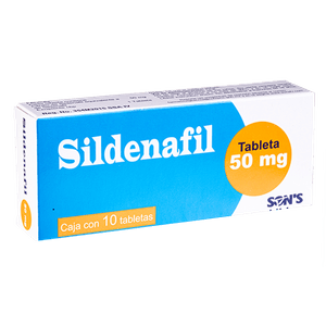 SILDENAFIL 50MG 10 TABLETAS