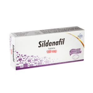 SILDENAFIL 100 MG 10 TABLETAS