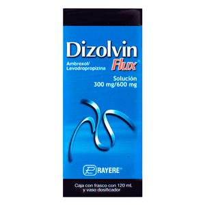LEVODROPROPIZINA / AMBROXOL 0.6/0.3GR/100ML SOLUCION 120ML