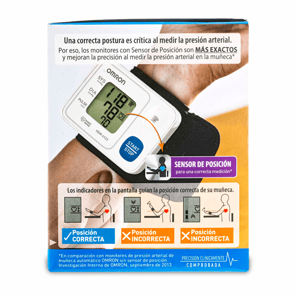 Arterial Omron Pulsera Para Checar La Presion BAUMANOMETRO DIGITAL - Main Image