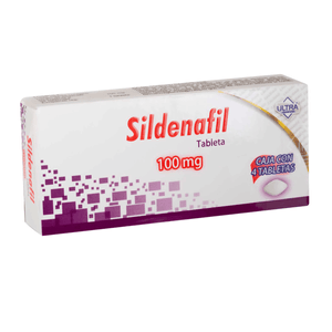 SILDENAFIL 100 MG 4 TABLETAS