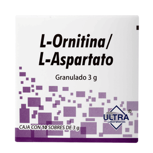 L-ORNITINA / L-ASPARTATO 3 GR GRANULADO 10 SOBRES