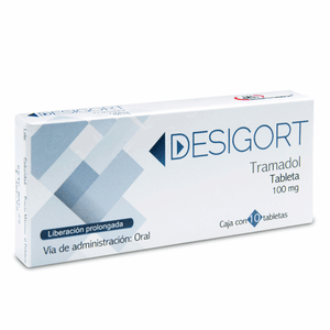 TRAMADOL 100MG LIBERACION PROLONGADA 10 TABLETAS