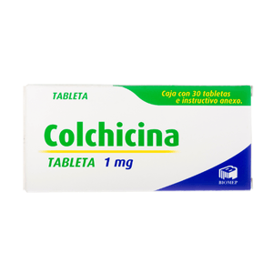 COLCHICINA 1 MG 30 TABLETAS
