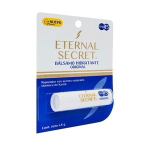 BALSAMO HIDRATANTE FPS 15 CON ACEITES NATURALES Y MANTECA DE KARITE ETERNAL SECRET 1 PIEZA