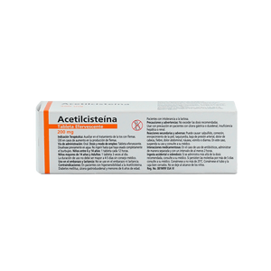 ACETILCISTEINA 200 MG 20 TABLETA EFERVECENTE