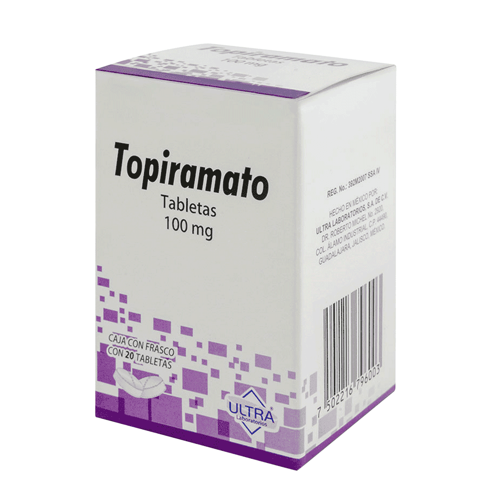TOPIRAMATO 100 MG 20 TABLETAS - Farmacias Similares® | Tienda online