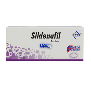 SILDENAFIL 50 MG 4 TABLETAS