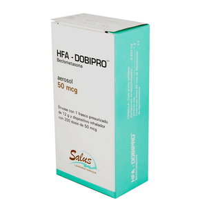 BECLOMETASONA 50 MCG AEROSOL PARA INHALACION 200 DOSIS 1 PIEZA