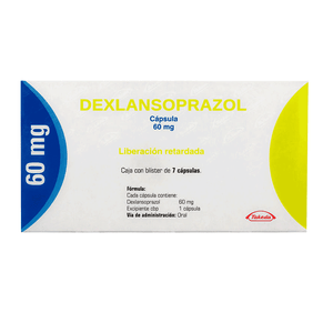 DEXLANSOPRAZOL 60MG 7 CAPSULAS LIBERACION RETARDADA TAKEDA