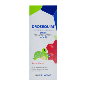 DROPROPIZINA/BROMHEXINA 150 MG/80 MG 200ML JARABE INFANTIL