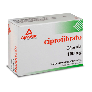 CIPROFIBRATO 100 MG 30 TABLETAS