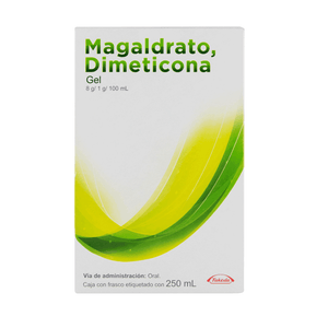 MAGALDRATO/DIMETICONA 8G/1G/100ML TAKEDA