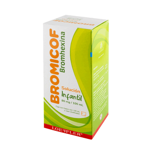 BROMHEXINA 80MG/100ML SOLUCION INFANTIL 1 PIEZA