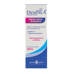 SOLUCION NASAL DE SUPEROXIDACION PH NEUTRO CLORO / OXIGENO ADULTO 30 ML 1 PIEZA