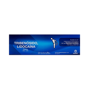 TRIBENOSIDO / LIDOCAINA 5GR/2GR 30GR CREMA