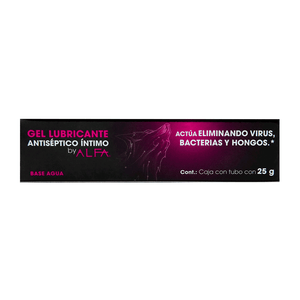 GEL LUBRICANTE ANTISEPTICO INTIMO 25GR ALFA