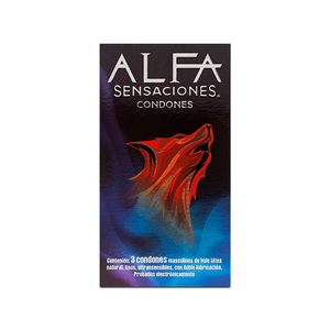 CONDON ALFA SENSACIONES 3 PIEZAS