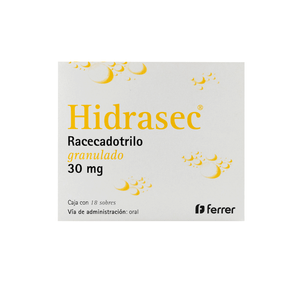 RACECADOTRILO 30MG POLVO 18SOBRES HIDRASEC