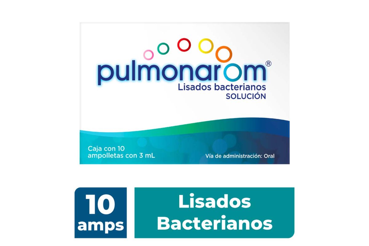 PULMONAROM Susp. Ingerible c/10 AMPTAS. 3 ML.