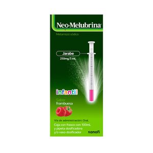 METAMIZOL 5G/100ML JARABE100ML NEOMELUBRINA 1 PIEZA
