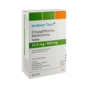 METFORMINA/EMPAGLIFLOZINA 850MG/12.5MG 30 TABLETAS